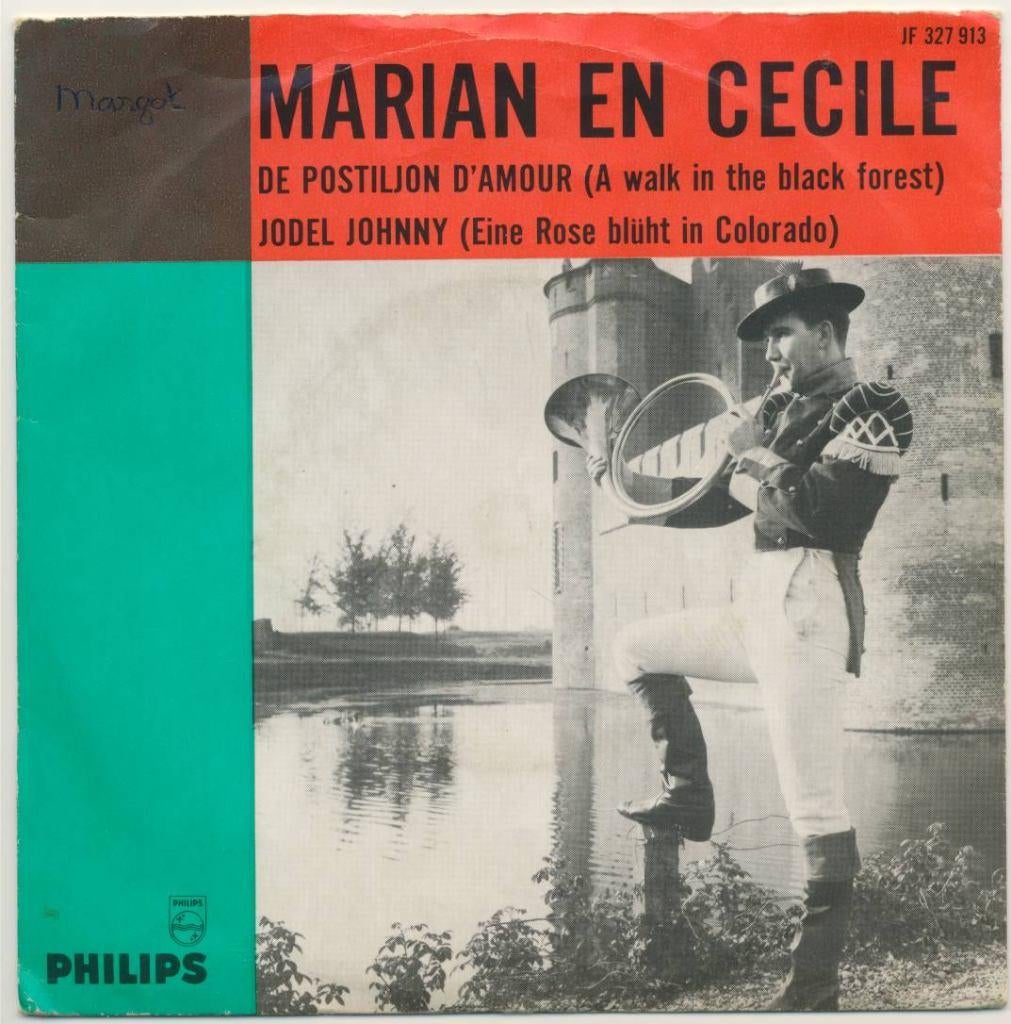 MARIAN en CECILE - JODEL JOHNNY, Verzenden, Overige formaten, Levenslied of Smartlap, Fotohoes