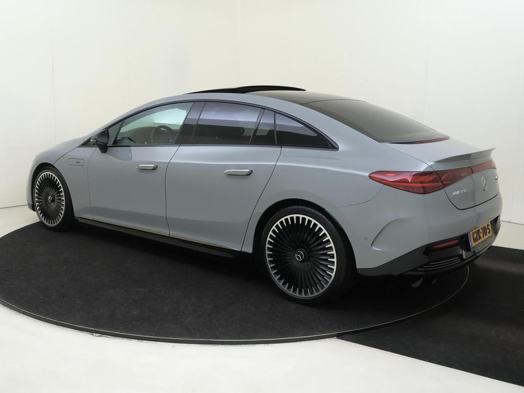 Mercedes-Benz EQE AMG 53 4MATIC+ 90 kWh / Panoramadak/ 21 in, Auto's, Mercedes-Benz, Automaat, Stof, 2440 kg, Sedan
