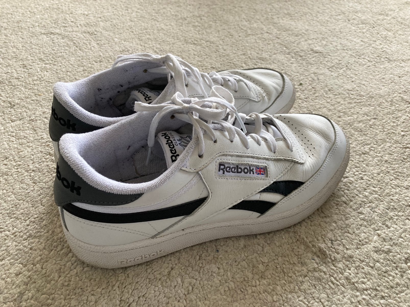Reebok Club C maat 42,5, Kleding | Heren, Ophalen, Zo goed als nieuw, Sportschoenen
