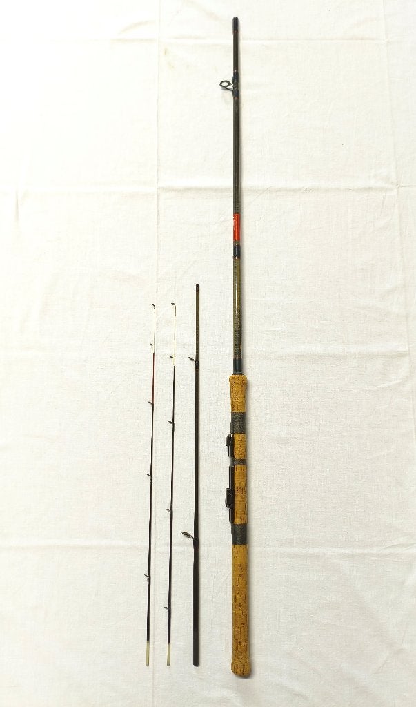 Vintage hengel dam winckle picker 6,5 ft 2-tips kurken greep, Ophalen, Gebruikt, Werphengel