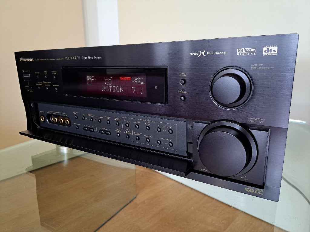 Pioneer VSX-909RDS Receiver, Gebruikt, Ophalen of Verzenden, Pioneer, 120 watt of meer