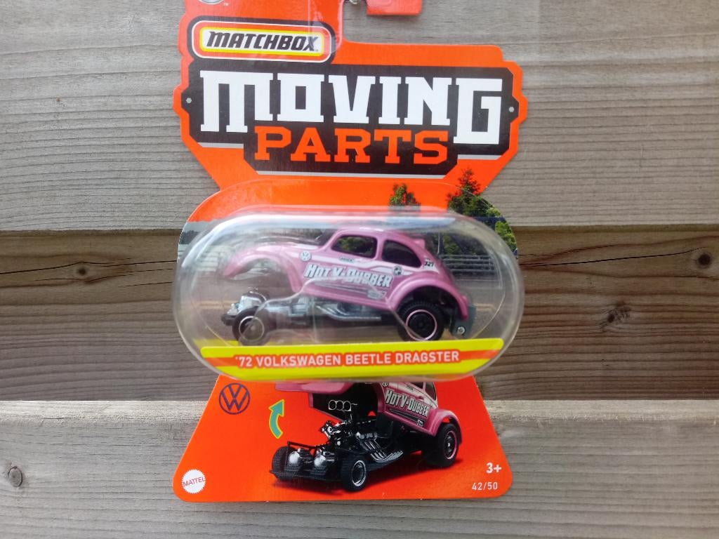 Volkswagen Kever Dragster '72 Matchbox, Ophalen, Nieuw, Auto
