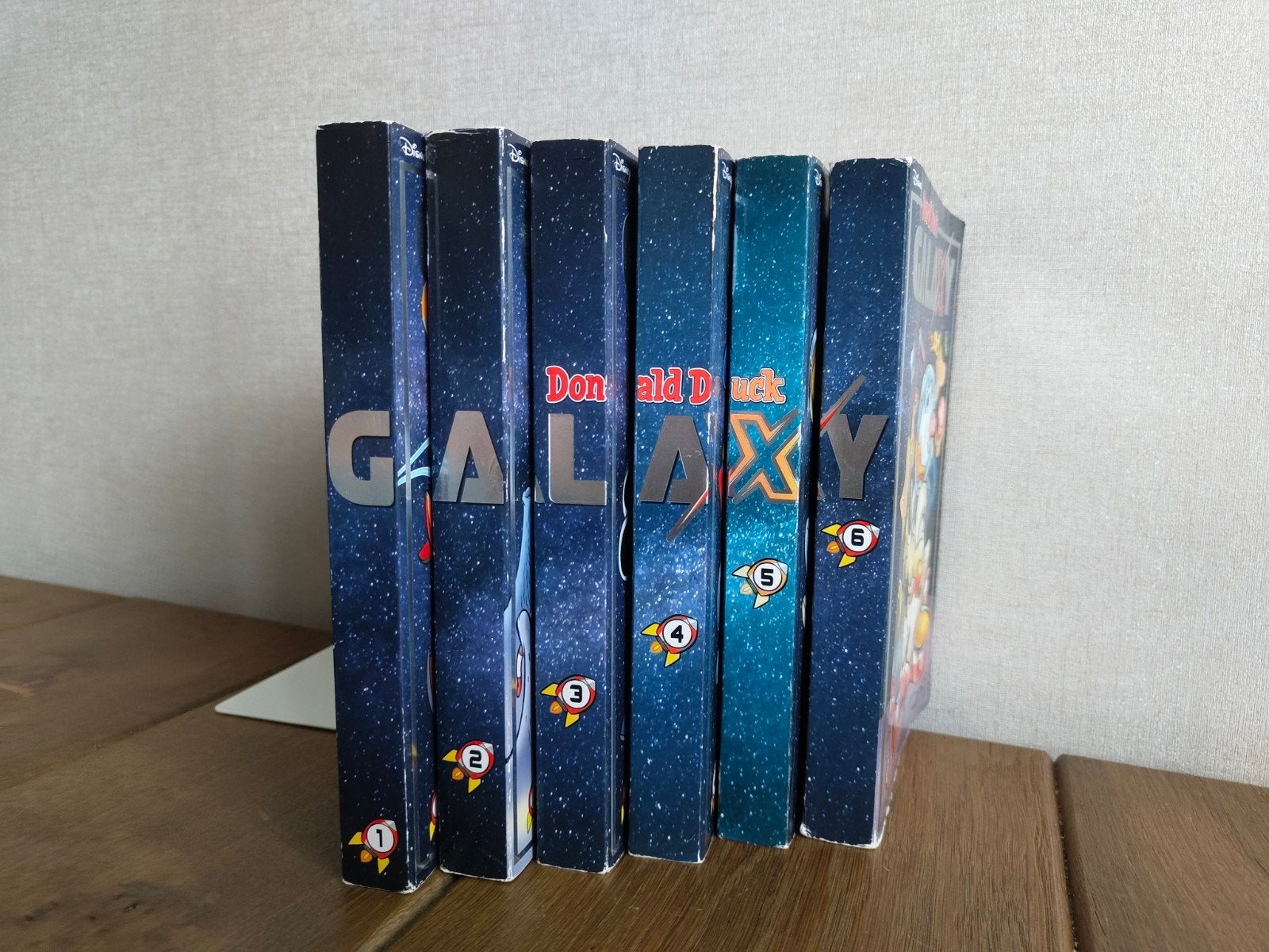 Donald Duck Galaxy Complete Serie 1-6, Boeken, Complete serie of reeks, Ophalen of Verzenden, Zo goed als nieuw, Disney