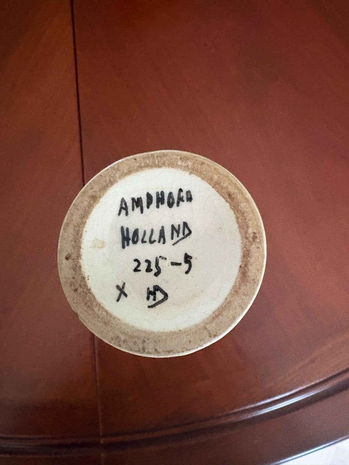 Amphora Holland 225-5 Keramiek, Ophalen