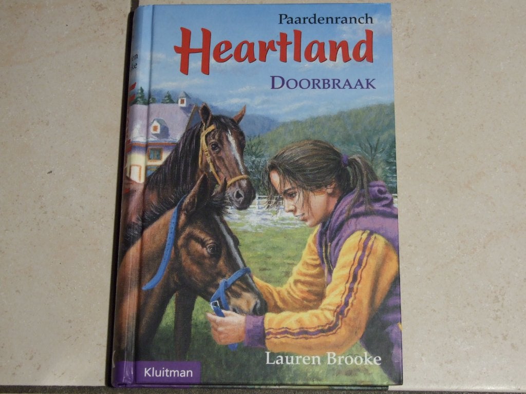 Paardenranch Heartland Doorbraak / Lauren Brooke dl 6    , Ophalen of Verzenden, Zo goed als nieuw, Fictie