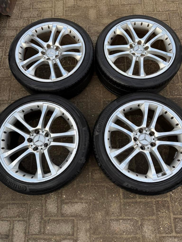 Dikke set 18 inch tam 3136 mercedes velgen steek 5 x112, Auto-onderdelen, Banden en Velgen, 18 inch, Velg(en), Ophalen of Verzenden