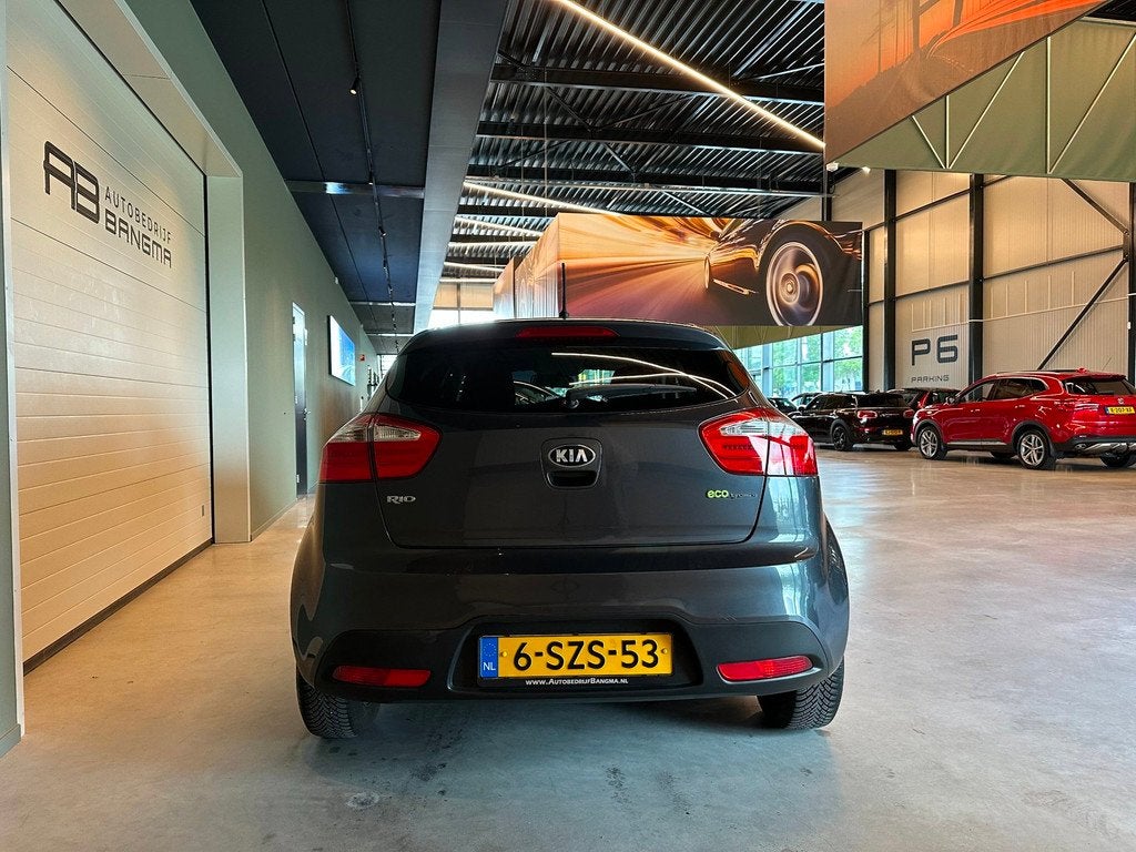Kia Rio 1.2 CVVT 5-DRS PLUS PACK|CLIMA AIRCO|ISOFIX|AUX+Ipod, 4 cilinders, Met garantie (alle), Origineel Nederlands, Bedrijf