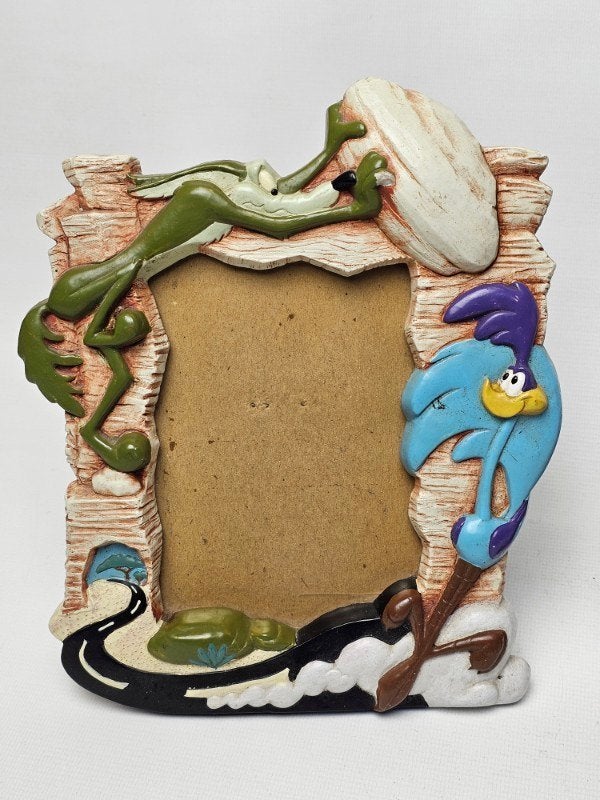 # Warner Brothers Looney Tunes Coyote Road Runner 1998, Ophalen of Verzenden, Gebruikt, Overige materialen, Fotolijst