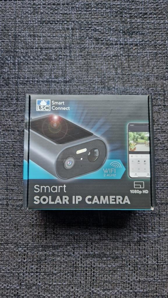 Smart LSC Connect Solar IP Camera 1080p HD WiFi IP65, Ophalen of Verzenden, Nieuw, Buitencamera