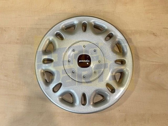 Fiat Panda III (2/12-) (312) wieldeksel 14'' (logo rood) Ori, -, -, Nieuw, Ophalen of Verzenden