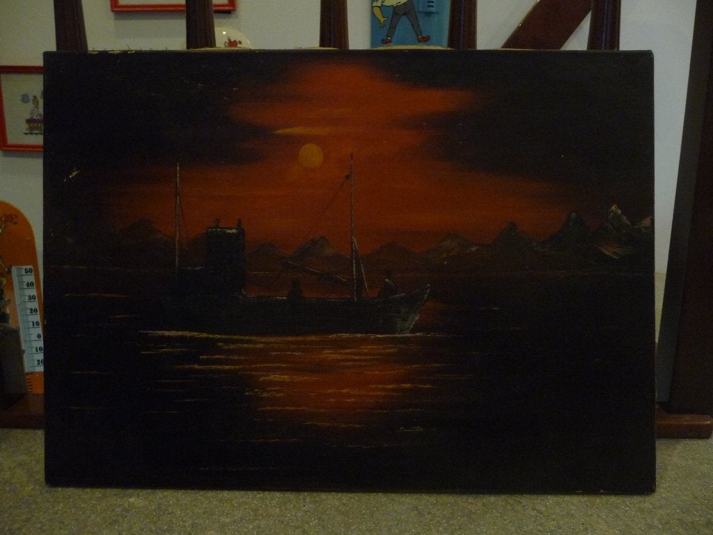 Schilderij, Antiek en Kunst, Kunst | Schilderijen | Klassiek, Ophalen