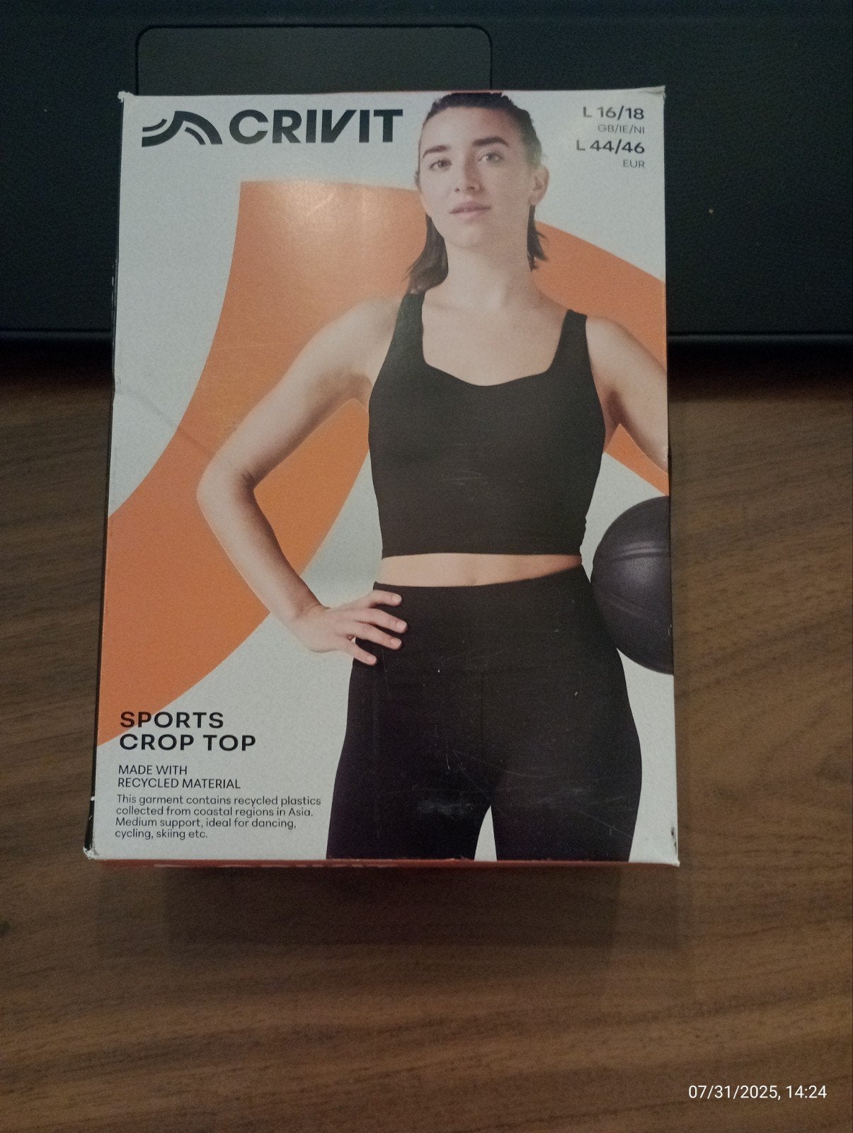 sport top black L, Zwart, Nieuw, Ophalen of Verzenden, Maat 42/44 (L)