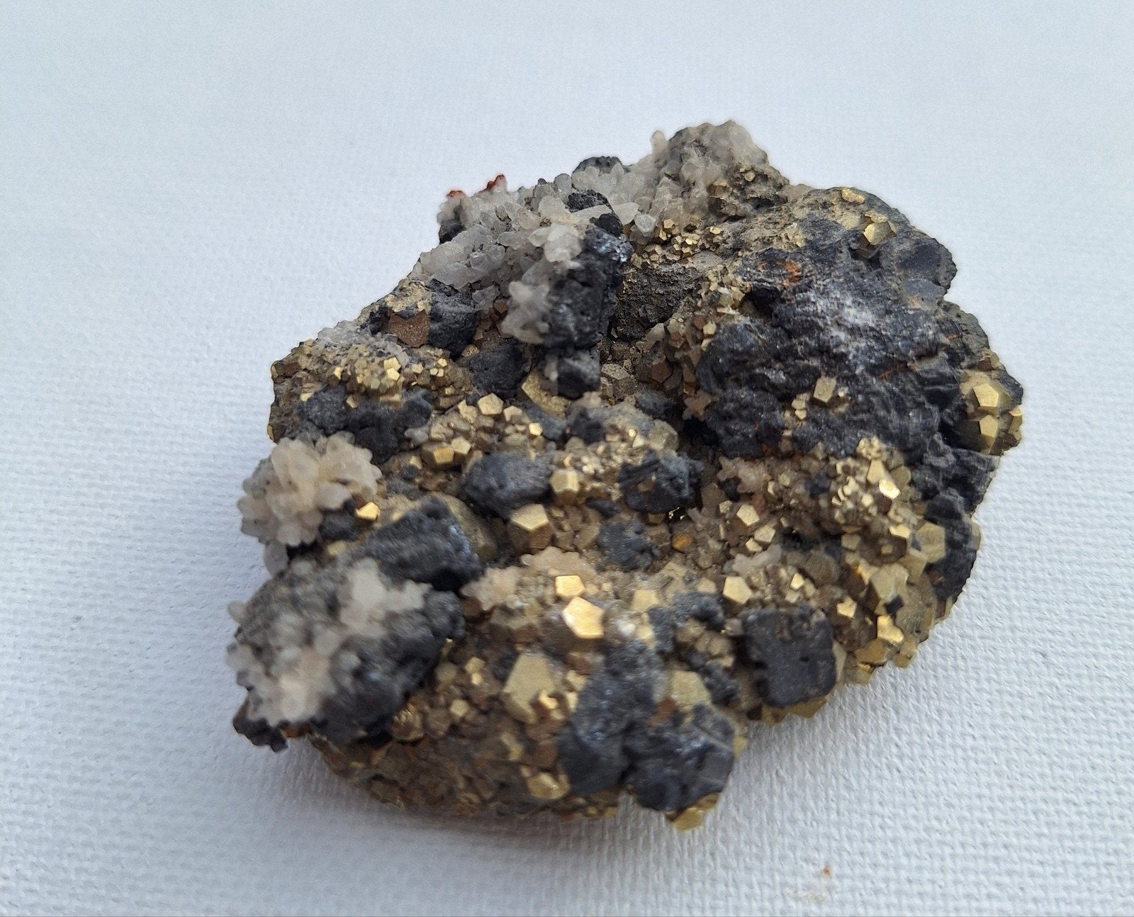 Pyriet en Kwarts Mineraal uit Perzië, Ophalen, Mineraal