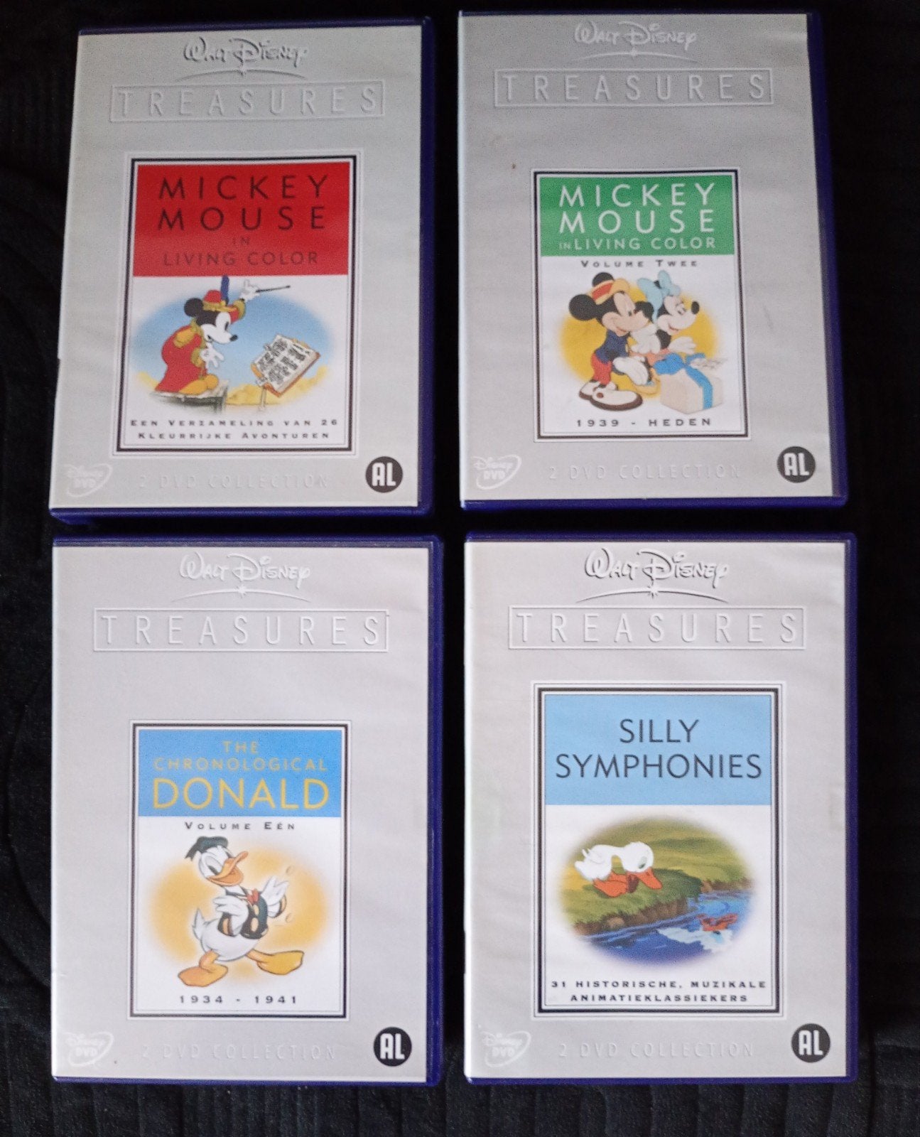 Walt Disney Treasures dvdbox, Ophalen of Verzenden, Spaans, Gebruikt, Spaans