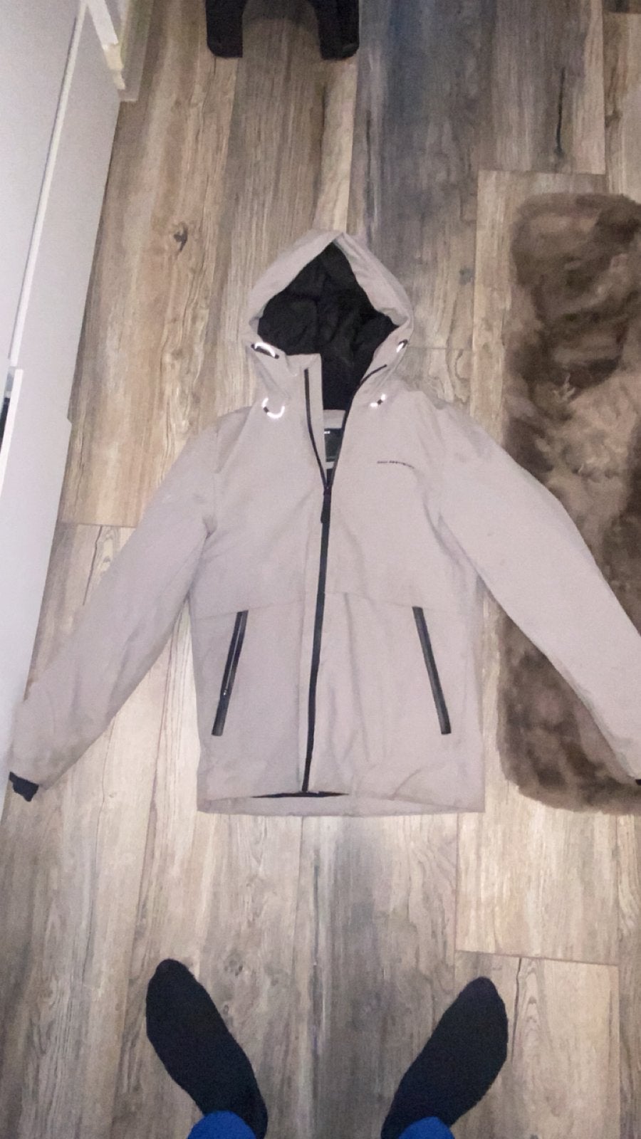Daily aesthetikz winterjas, Kleding | Heren, Ophalen, Zo goed als nieuw, Grijs