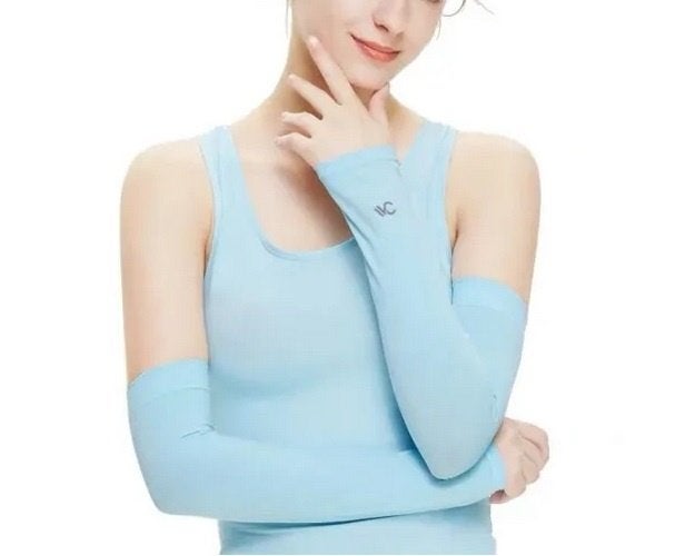 VVC Anti-UV sleeve set (baby blue), Kleding | Dames, Ophalen of Verzenden, Nieuw