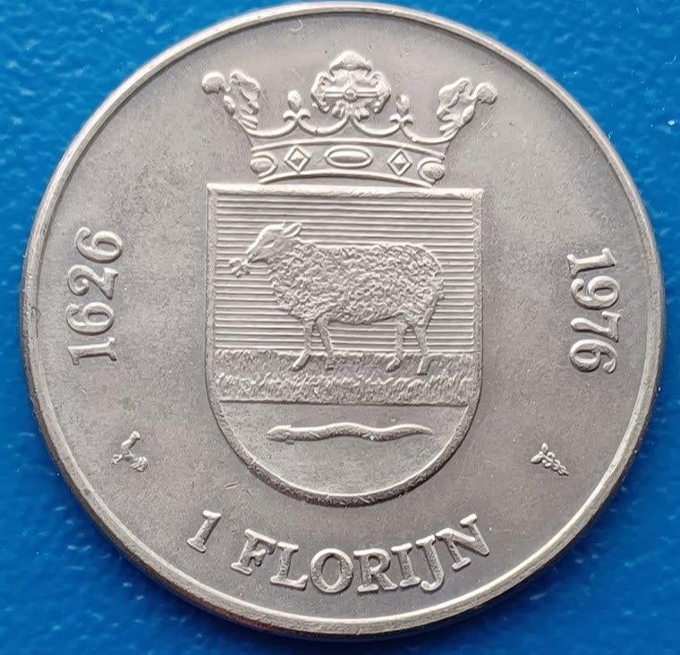 Wijde Wormer 350 jaar - 1 florijn 1976, Verzenden, Overige materialen, Nederland