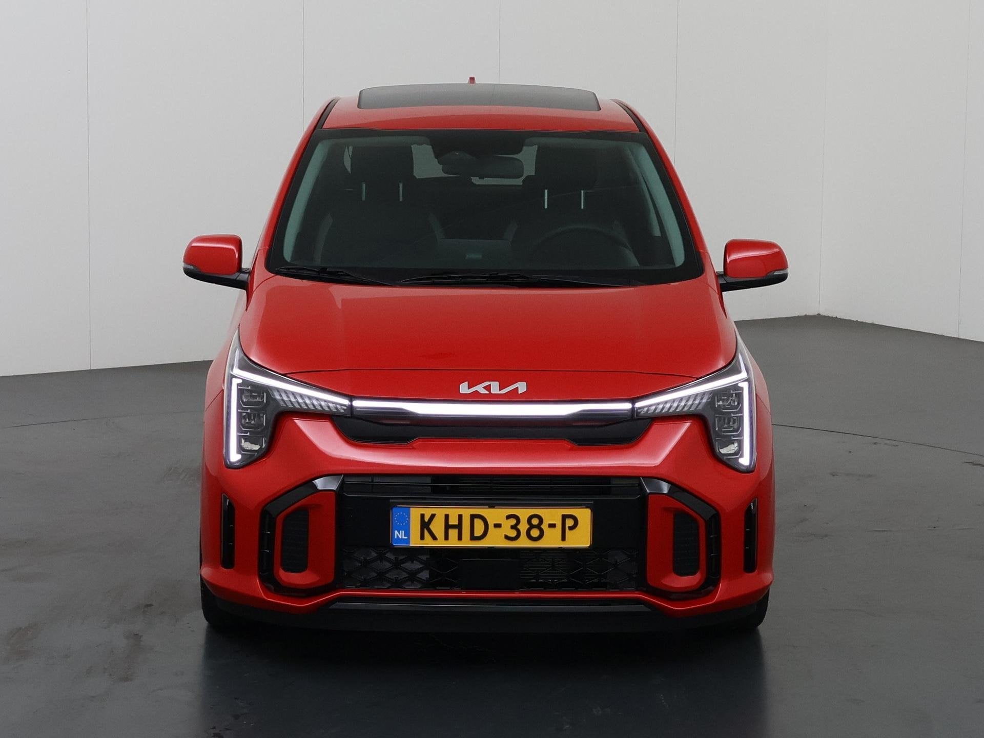 Kia Picanto 1.0 GDi GT-Line AMT | Panoramaschuifdak | Stoelv, Auto's, 4 stoelen, 68 pk, Origineel Nederlands, 3 cilinders