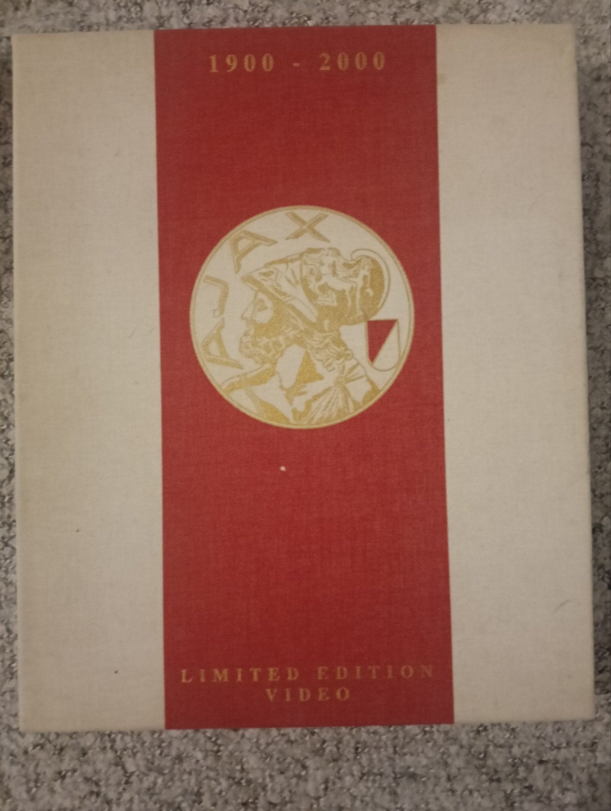 Ajax Limited Edition Videobanden 1900-2000 - Collectorsitem, Ophalen