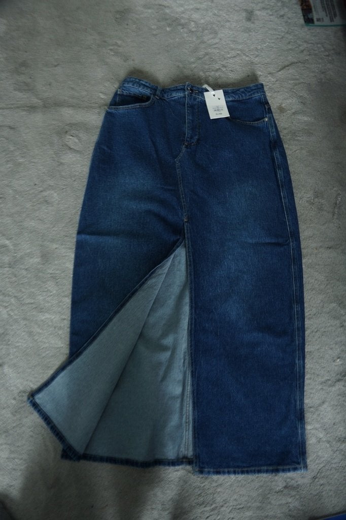 Stoere Nieuwe lange jeansrok v Zusss mt L 40 en XXL 44, Kleding | Dames, Maat 38/40 (M), Blauw, Nieuw, Ophalen of Verzenden