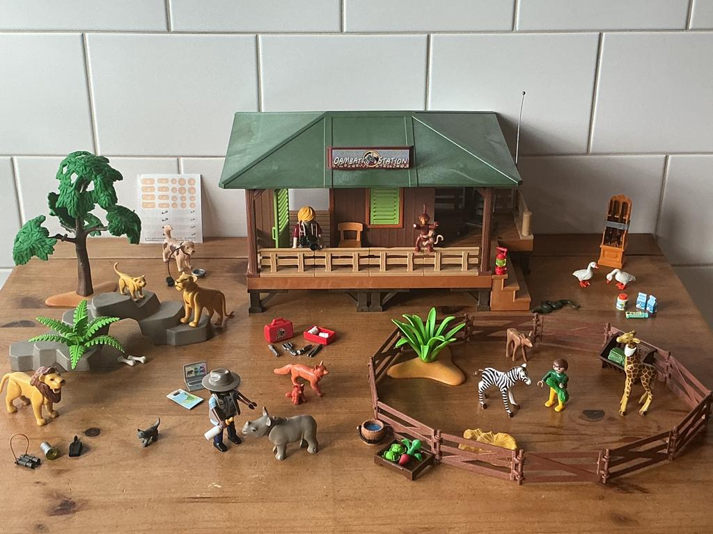 PLAYMOBIL UITGEBREIDE RANGERPOST 🦓 🦏 SUPERSET !!, Ophalen of Verzenden, Gebruikt
