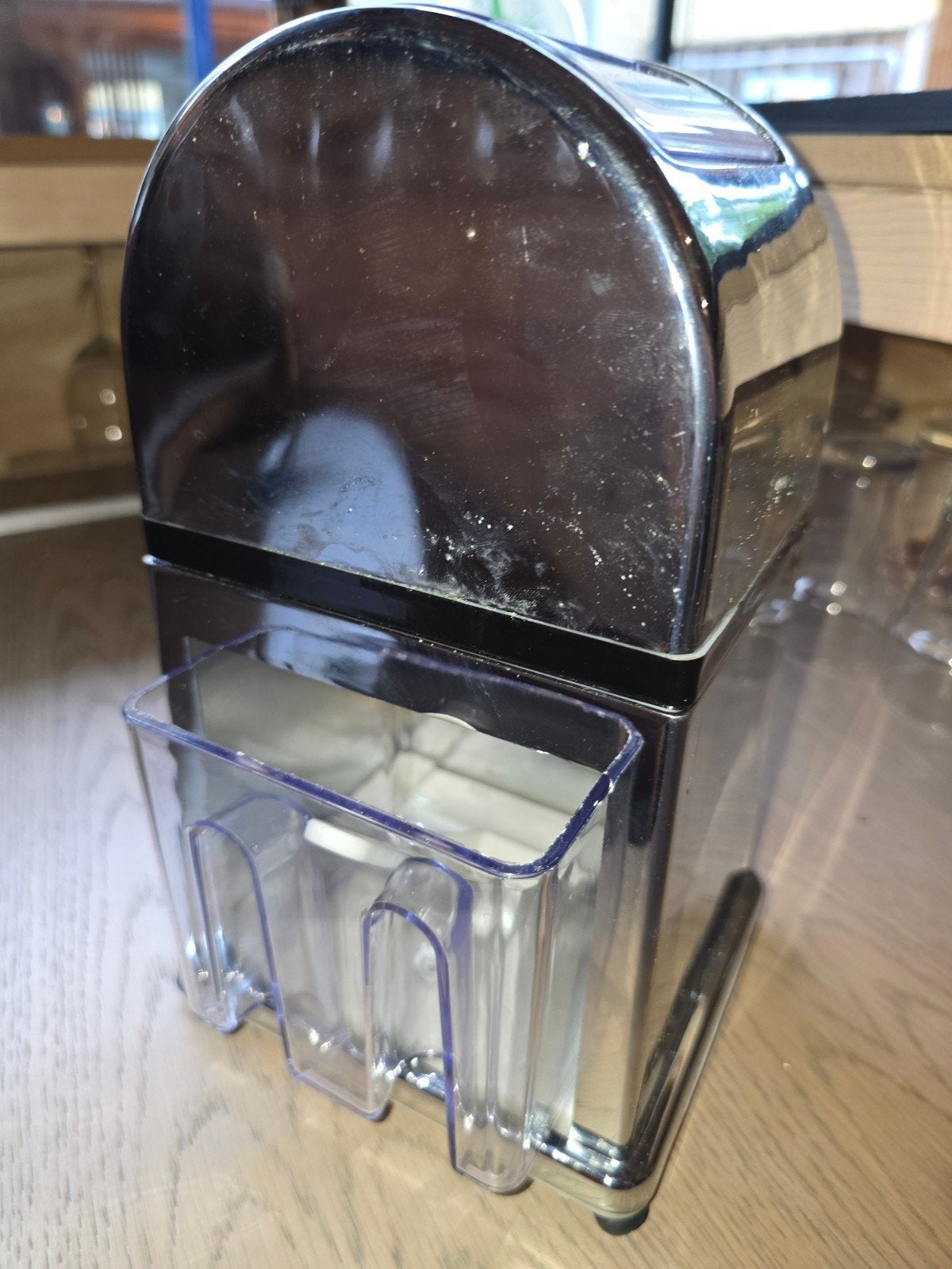 Handmatige ijsblokjesmachine - Chroom, Ophalen, Overige typen, Zilver, Zo goed als nieuw