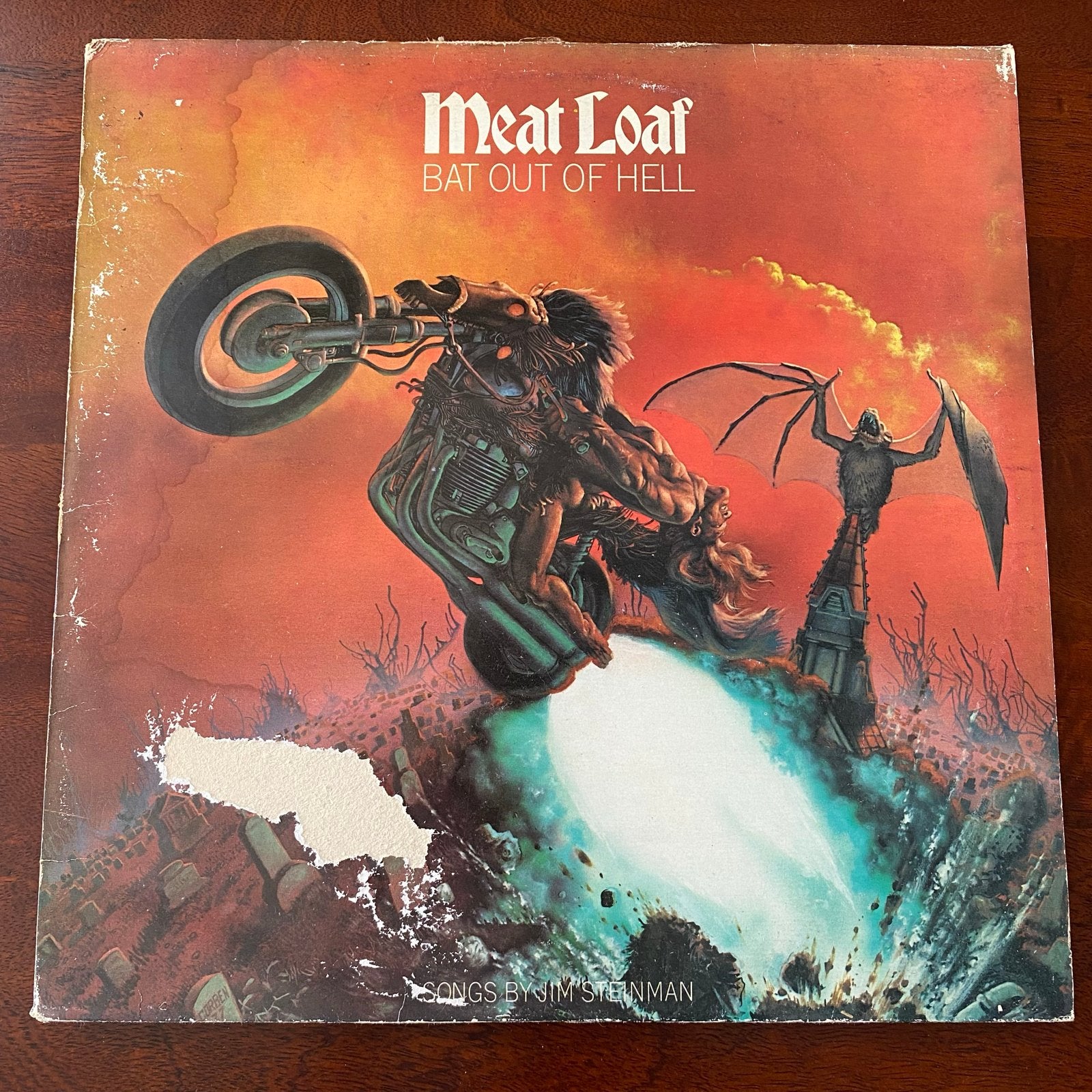 Meat Loaf - Bat Out of Hell LP (1977) - Klassieke Rock, Cd's en Dvd's, Verzenden, Gebruikt