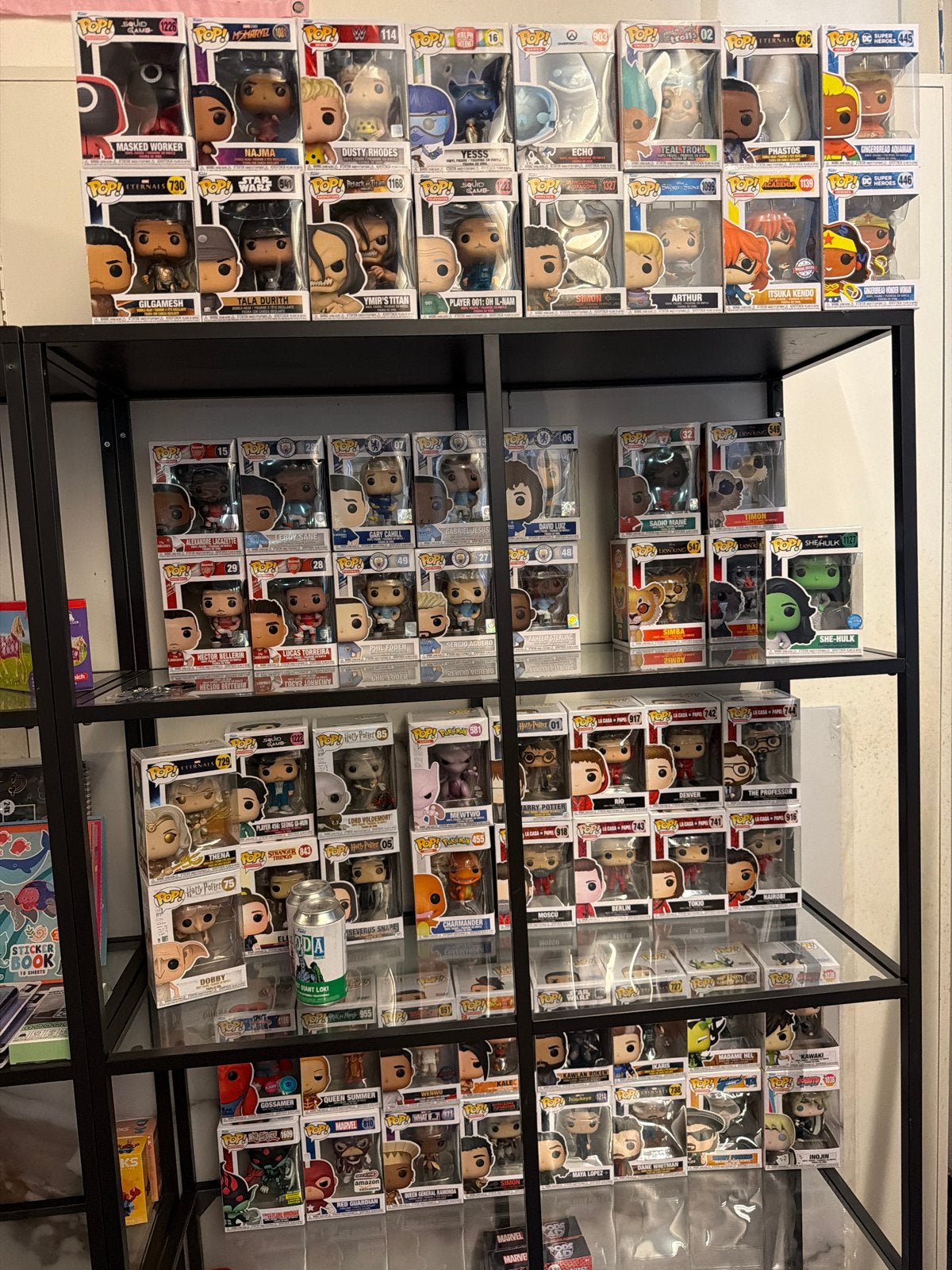 Grote partij Funko Pops: Pokémon, Harry Potter, Marvel, etc., Ophalen of Verzenden, Zo goed als nieuw