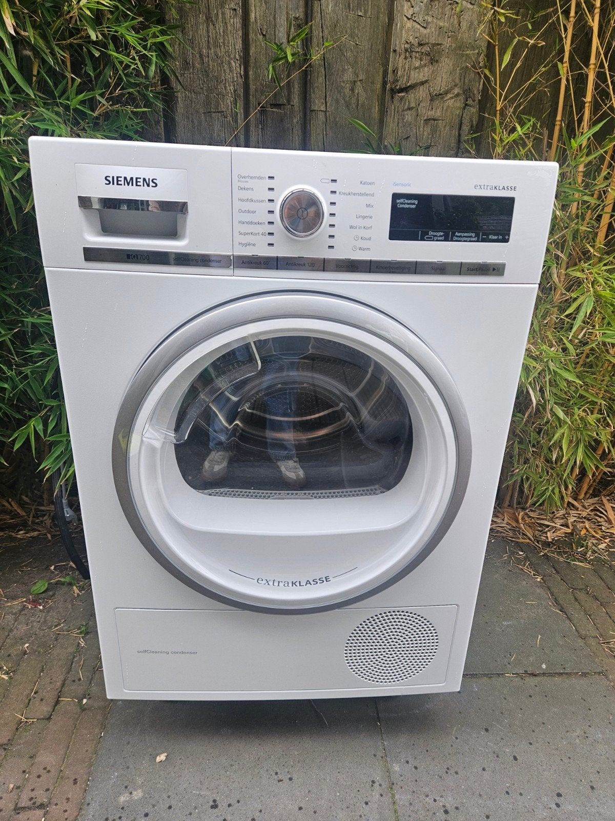 Siemens WT47W590NL IQ700, Witgoed en Apparatuur, Ophalen, Minder dan 85 cm, Overige typen, 8 tot 10 kg