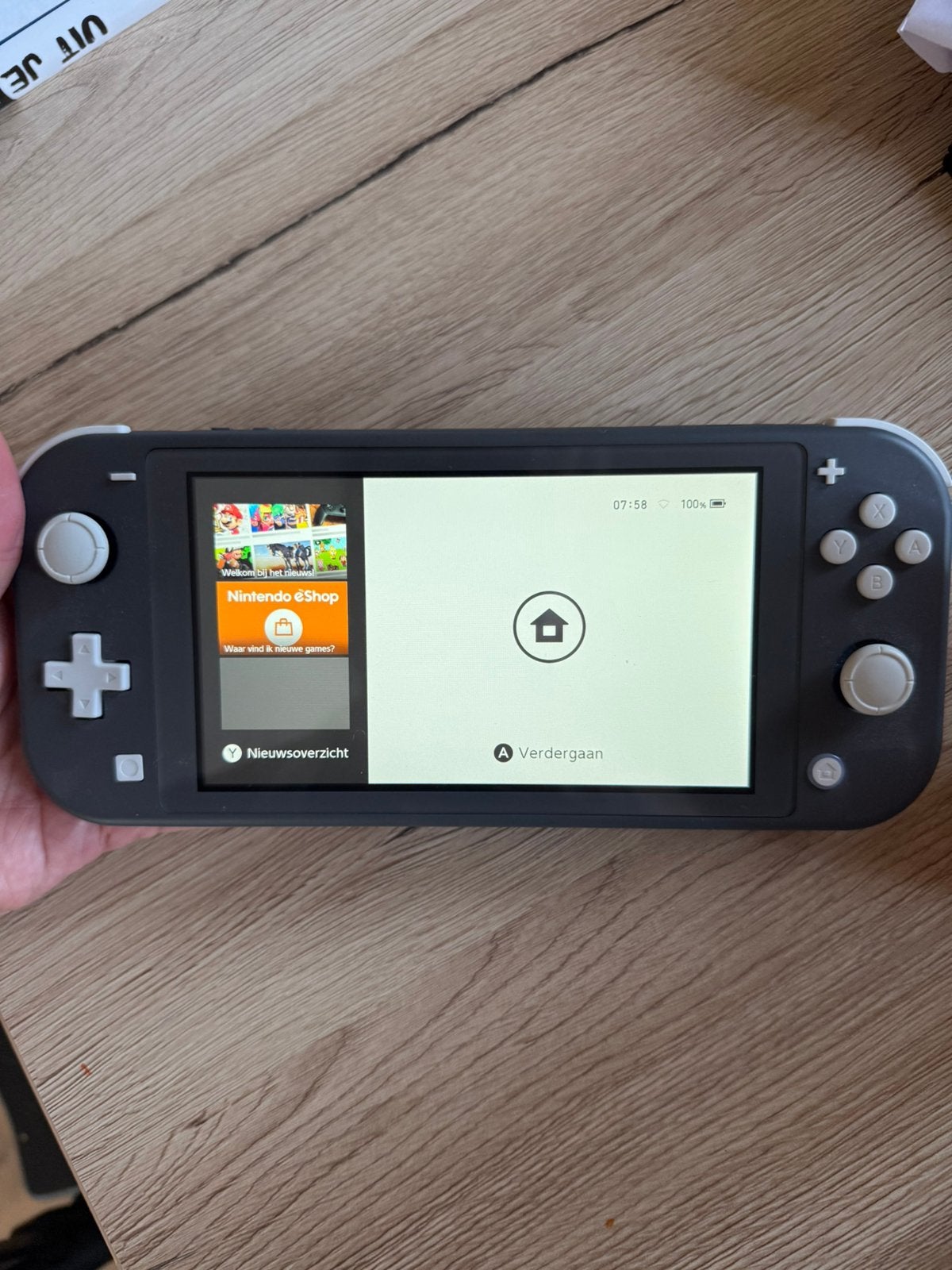 Nintendo switch lite, Ophalen of Verzenden, Zo goed als nieuw