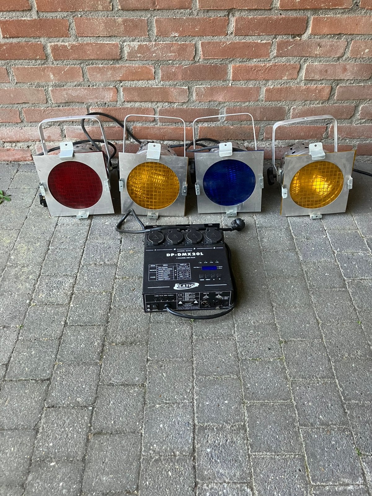 Dj verlichtings set, Ophalen, Gebruikt, Licht