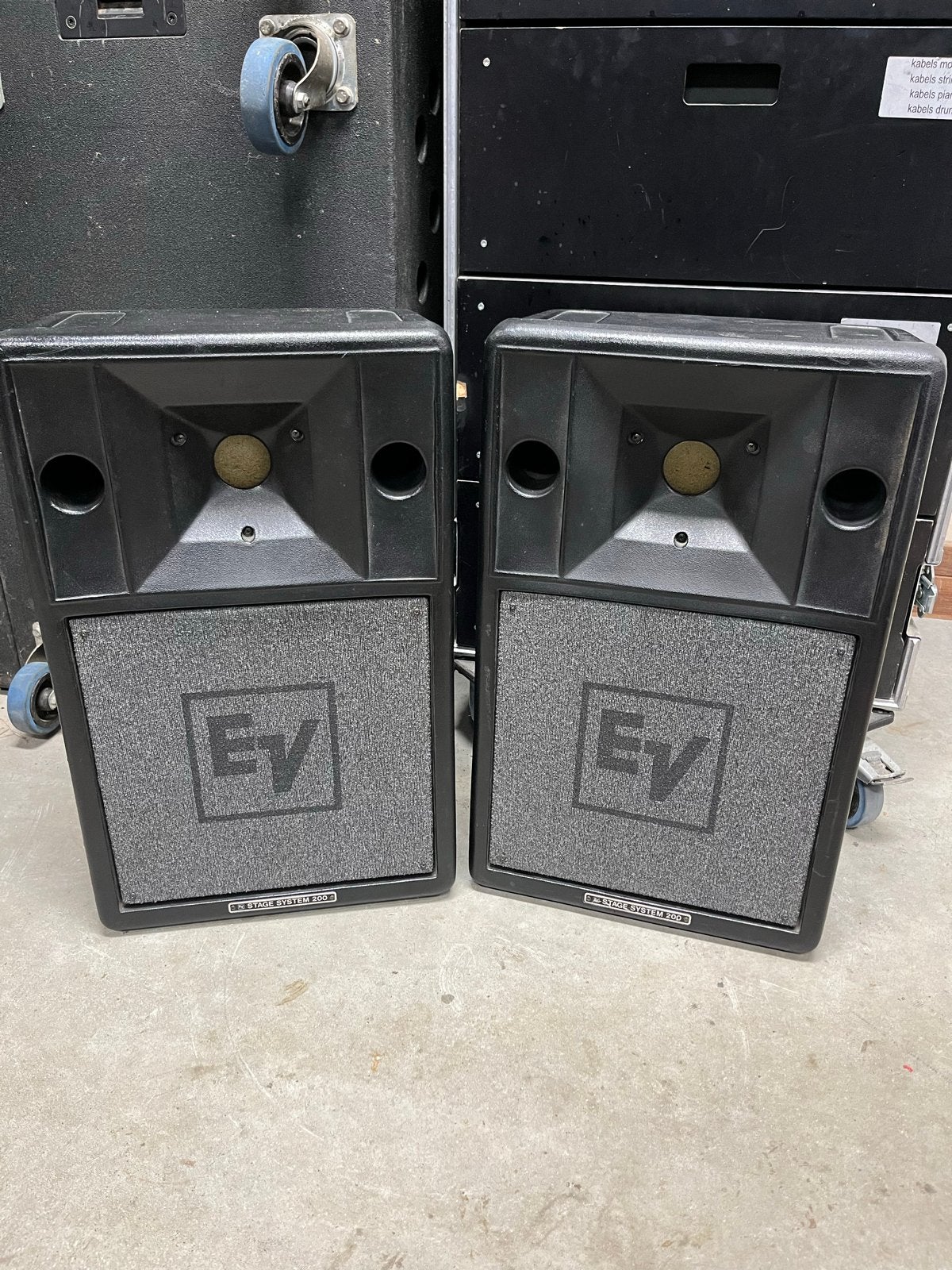 Electro Voice S200 speakerset - Zeer nette staat, Gebruikt, EV, Speakerset, EV