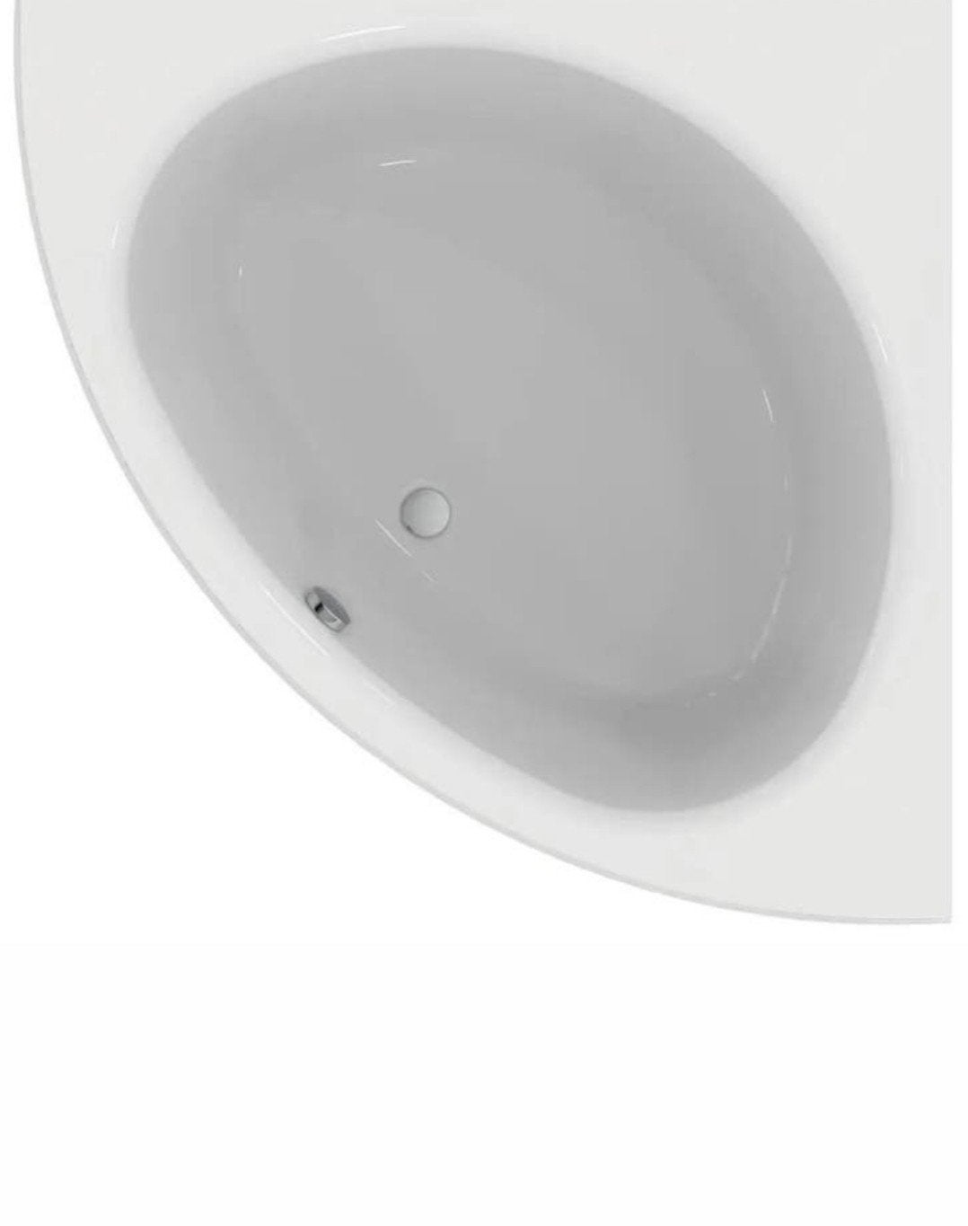 NIEUW Ligbad kwartrond 150x150 cm wit IDEAL Standard, Ophalen, Nieuw, Met bad, Nb