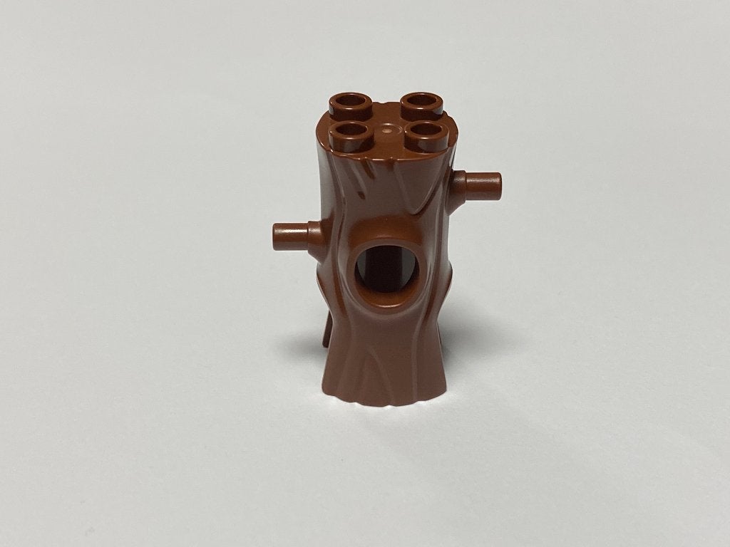 Lego Nieuwe roodachtig bruine boomstronk kostuum, Overige thema's, Lego, Nieuw, Ophalen of Verzenden