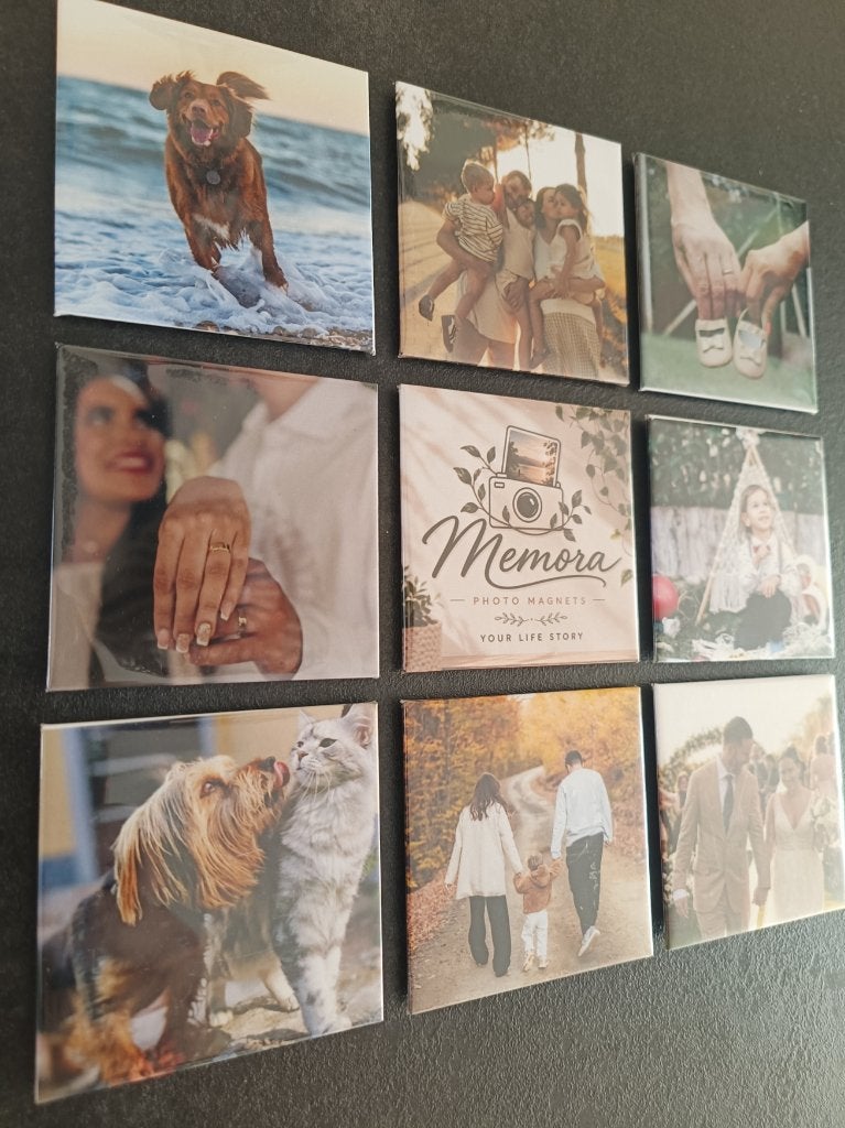 gepersonaliseerde photo magneten of stickers, Ophalen of Verzenden, Nieuw, 8 tot 12 inch