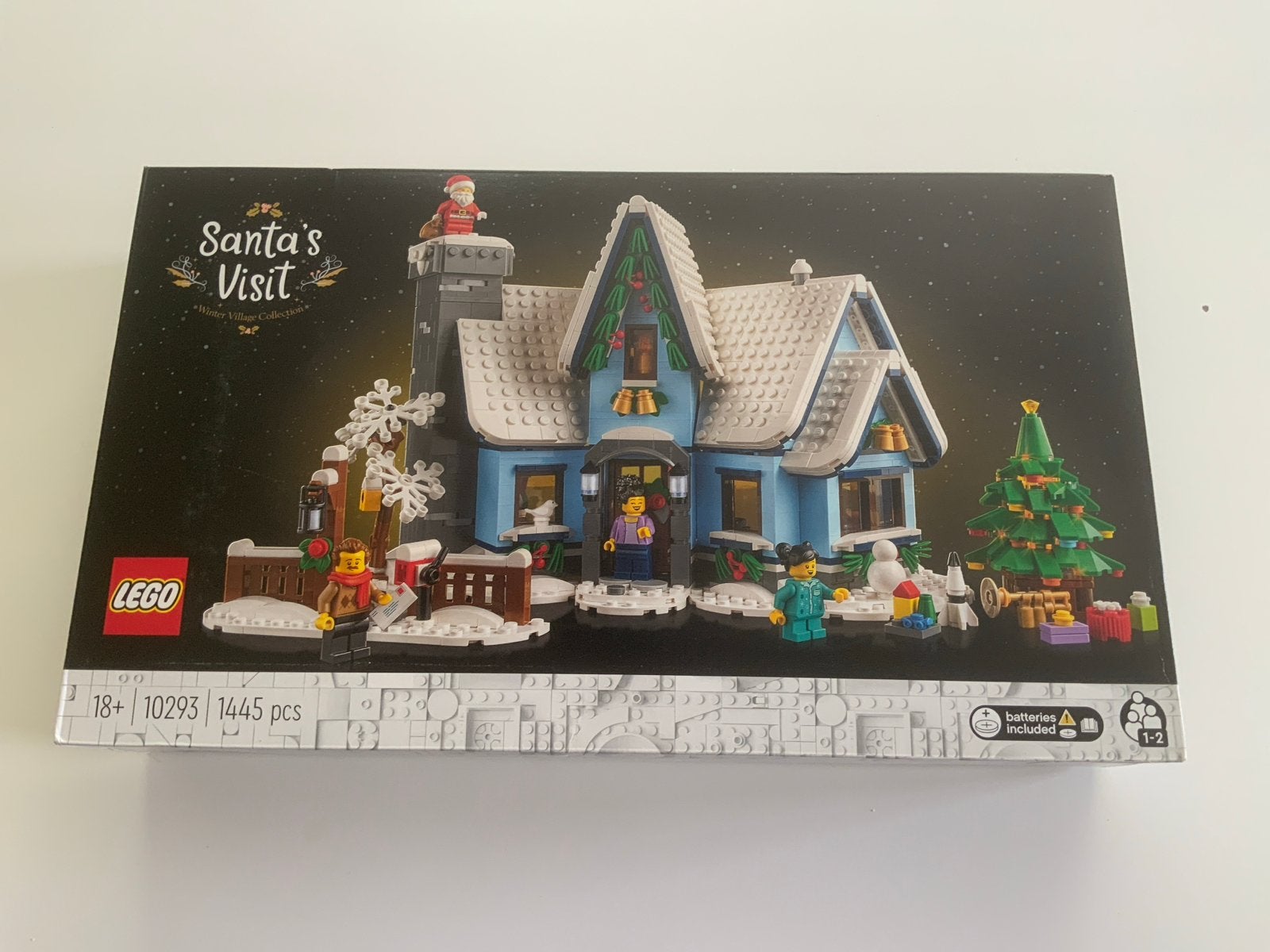 Lego Santa's Visit 10293 - Kersthuisje nieuw sealed, Overige thema's, Lego, Nieuw, Ophalen of Verzenden