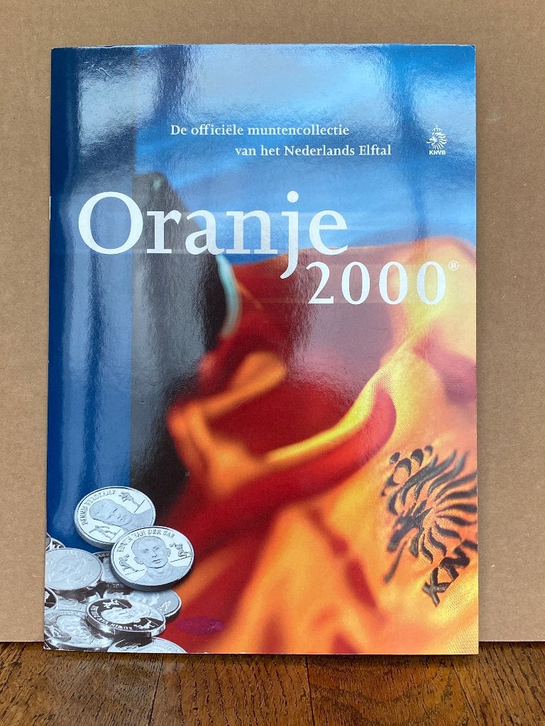 Oranje 2000 officiële muntencollectie Nederlands elftal, Ophalen of Verzenden, Zo goed als nieuw, Overige binnenlandse clubs, Overige typen