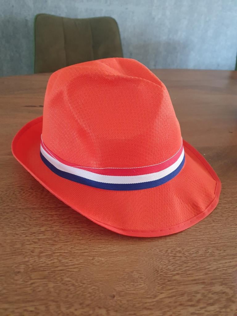 Nieuw Oranje Hoedje, Kleding | Dames, Hoeden en Petten, Ophalen of Verzenden, Nieuw, One size fits all, Hoed