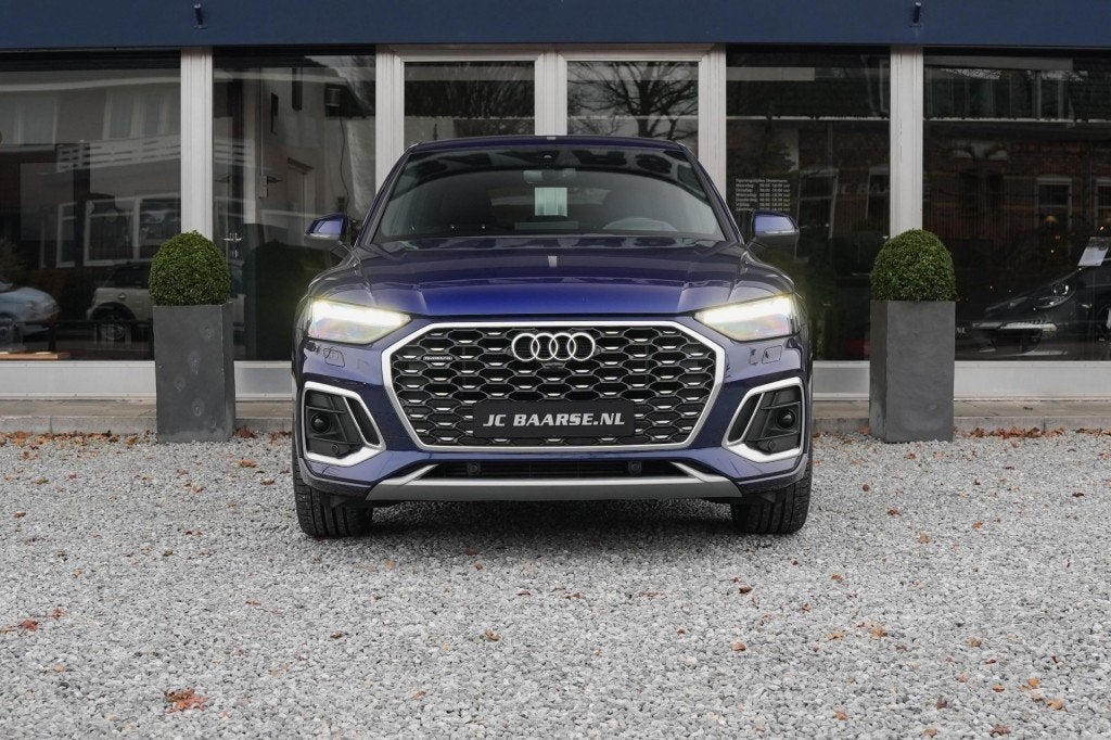 Audi Q5 SPORTBACK 55 TFSI E S EDITION QUATTRO/HUD/MATRIX/PAN, Auto's, Audi, Automaat, Electronic Stability Program (ESP), 14 kWh