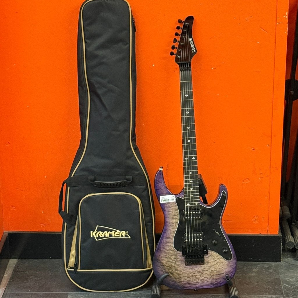 Kramer Guitars Quilt HHFR Ultraviolet Burst, Flex Ltd., Gebruikt, https://flex.com/contact-us, Nobelstraat 10, 5807 GA Oostrum LB, Limburg, Nederland