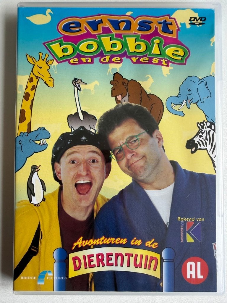 Ernst, Bobby - Dierentuin DVD | Actie 5=4, Alle leeftijden, Ophalen of Verzenden, Zo goed als nieuw