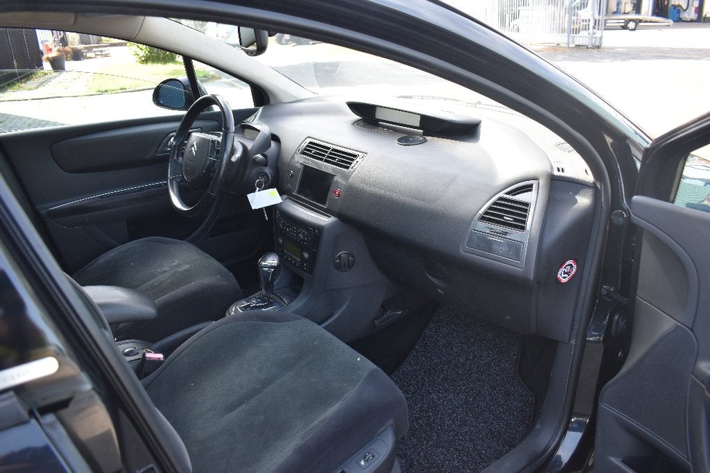 Citroën C4 2.0 16V AUTOMAAT NIEUWE APK, 4 cilinders, Zwart, Origineel Nederlands, Bedrijf