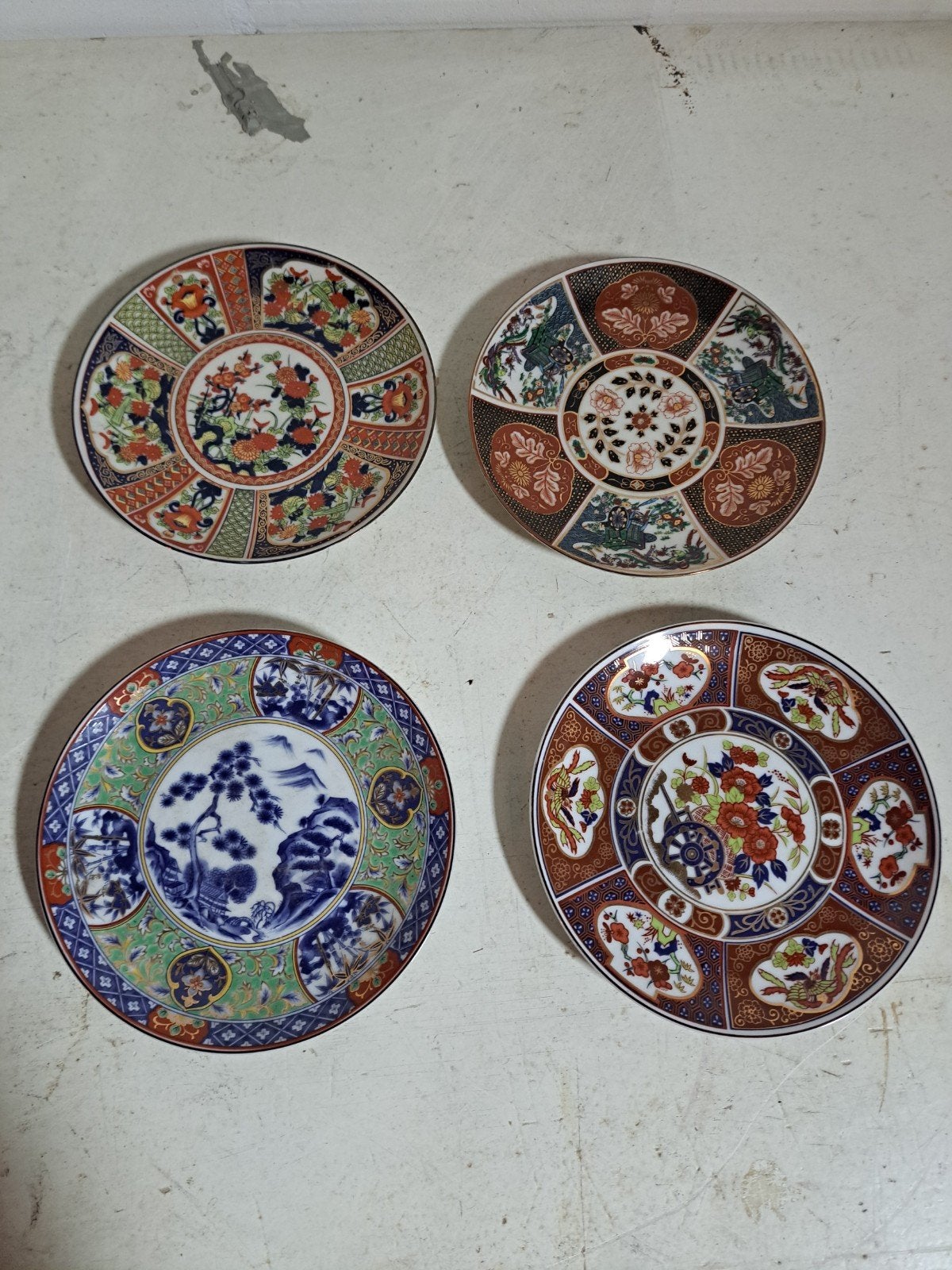 Set van 4 Japanse decoratieve wandborden, Ophalen of Verzenden