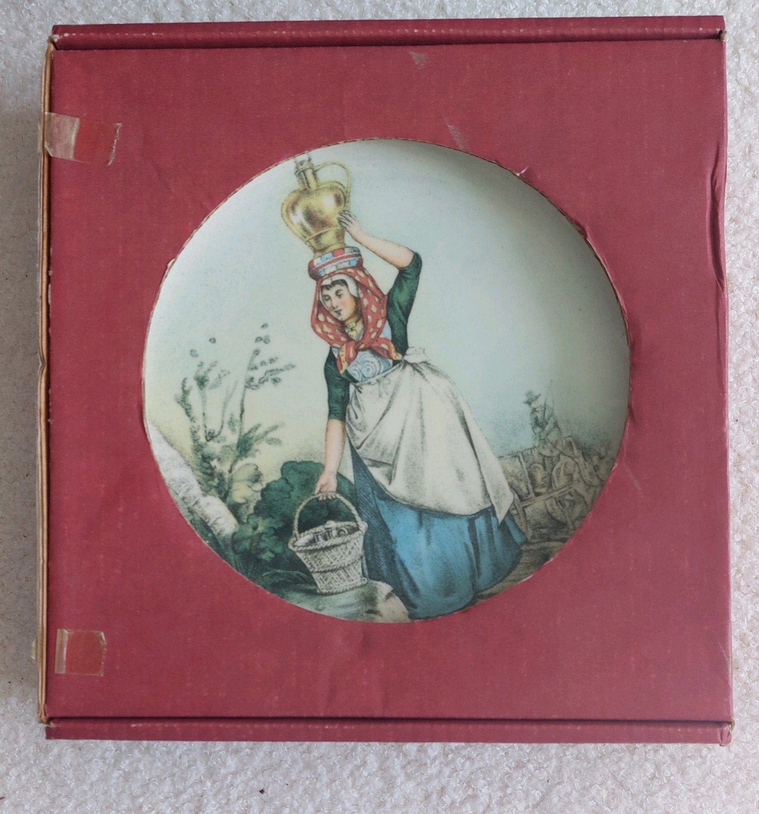Vintage sierborden Keramis, La Louviere, Ophalen