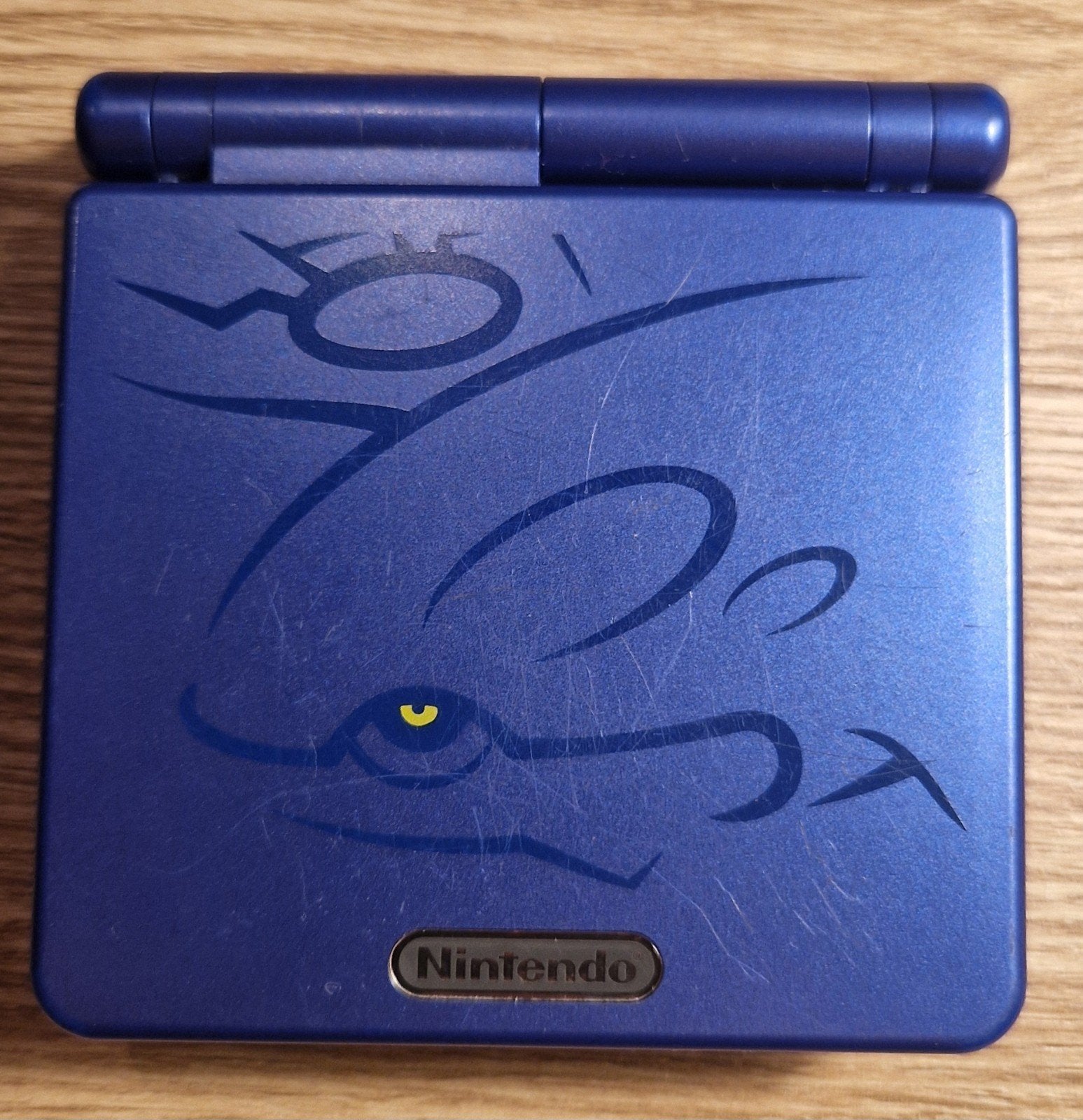 Pokemon Sapphire kyogre Gameboy advance sp origineel, 1 speler, Ophalen of Verzenden, Zo goed als nieuw, Role Playing Game (Rpg)
