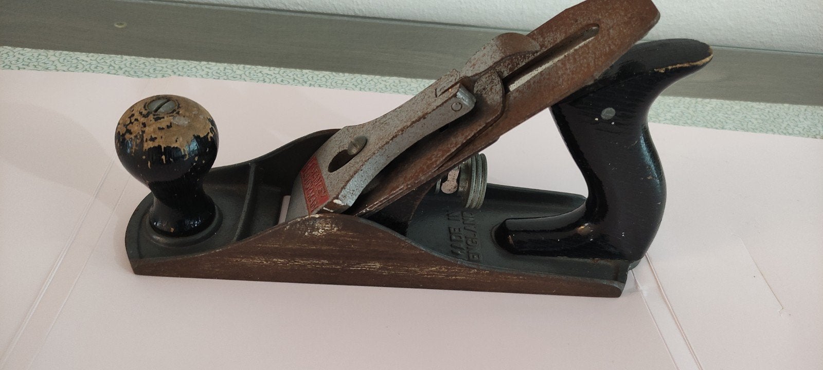 Vintage Stanley Handyman schaaf - Made in England, Ophalen of Verzenden