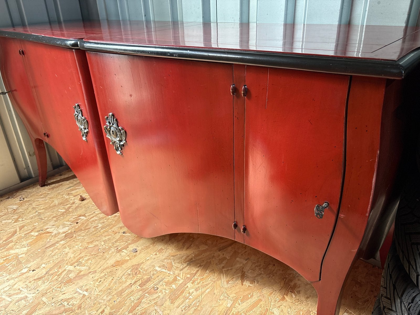 Japandi stijl dressoir, Gebruikt, 150 tot 200 cm, Ophalen of Verzenden, 25 tot 50 cm
