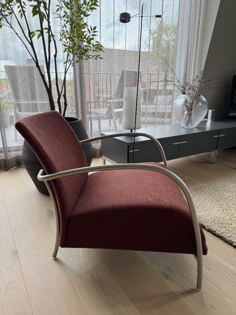 Design Klassieker Montis Lomas fauteuils 2st., Ophalen, Gebruikt, 75 tot 100 cm, Stof