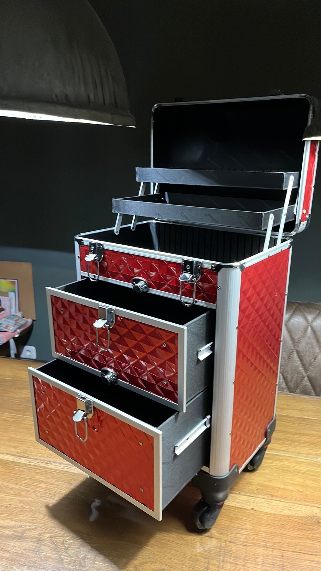 SONGMICS Makeup Trolley - JHZ08RDV1, Ophalen of Verzenden, Zo goed als nieuw