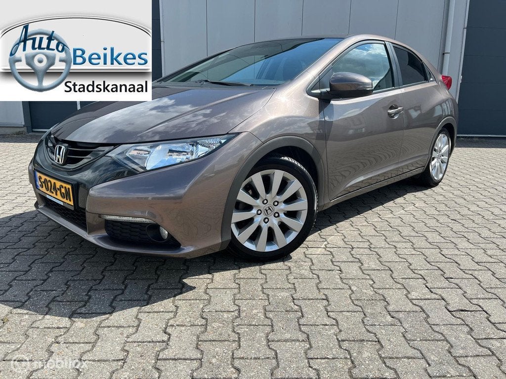 Honda Civic 1.8 Sport, Auto's, Honda, Voorwielaandrijving, Euro 5, Gebruikt, Zwart